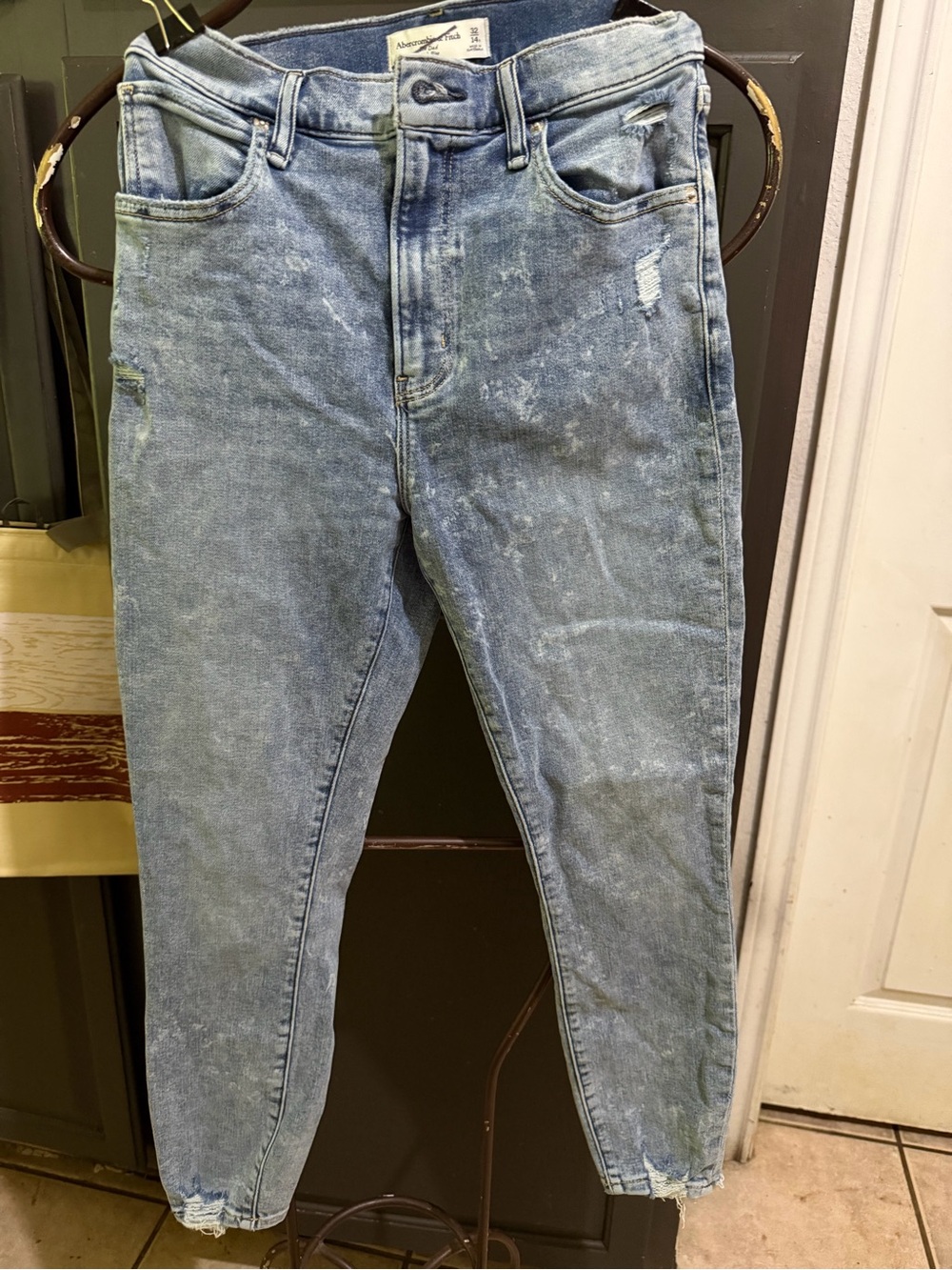 Abercrombie Light Blue Women’s Denim Jeans Sz 14